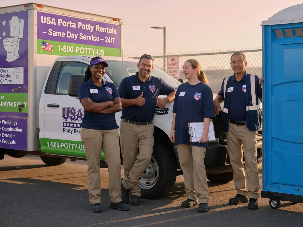 Porta Potty Rental company in Belleville, PA